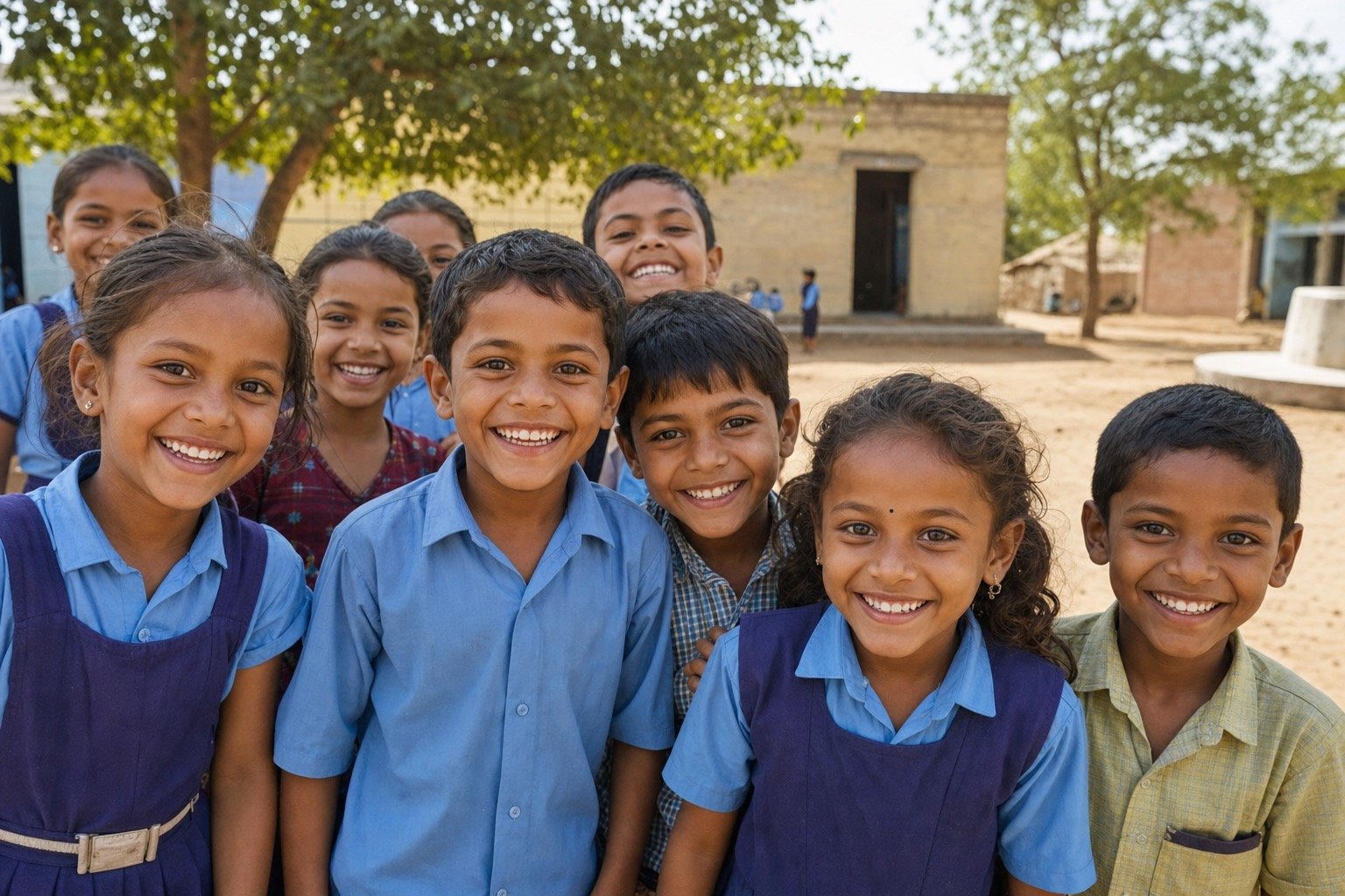 Children supported by Jabalpur Seva Sangh