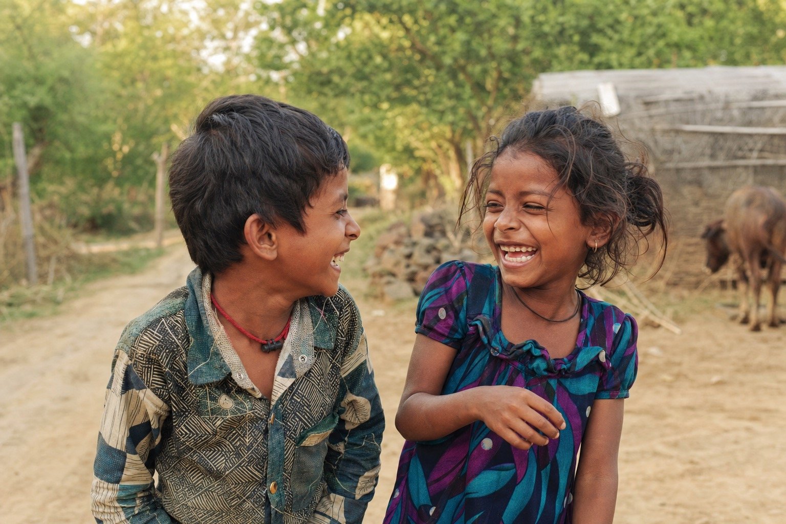 Children learning together